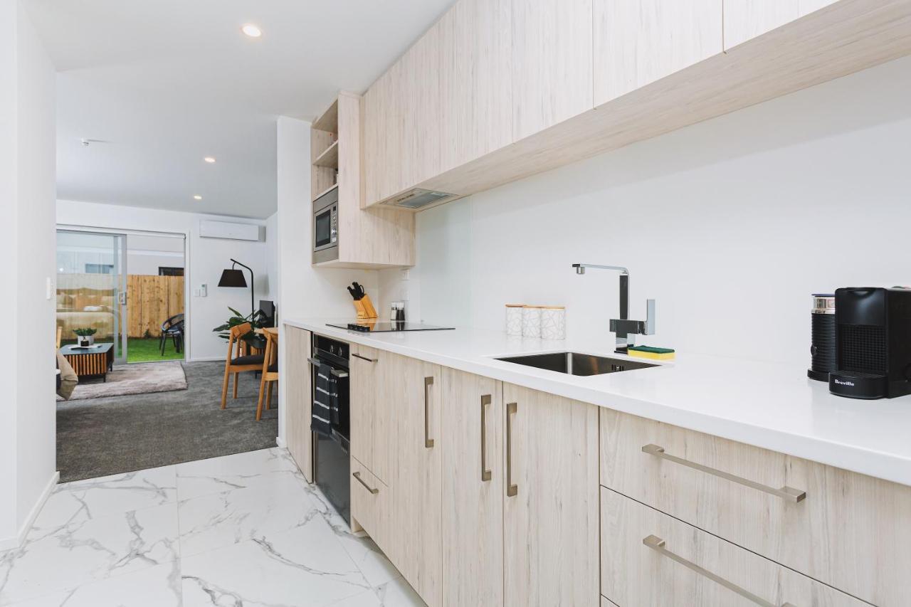 1 Bed Central City Deluxe W/Carpark Christchurch Dış mekan fotoğraf
